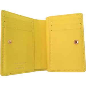 美品 ルイ ヴィトン ポルトフォイユ クレア アンプラント M25709 モノグラムアンプラント 黄 イエロー 二つ折り財布 LV 0496【中古】LOUIS VUITTON