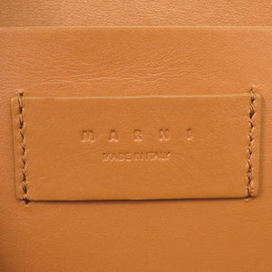 新品同様 マルニ Riviera リヴィエラ レザー ブラウン ハンドバッグ トートバッグ 茶 0501【中古】MARNI