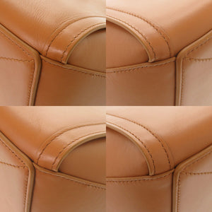新品同様 マルニ Riviera リヴィエラ レザー ブラウン ハンドバッグ トートバッグ 茶 0501【中古】MARNI