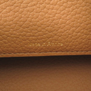 新品同様 デルボー 2WAY クールボックス ナノ レザー ブラウン ハンドバッグ 茶 0508【中古】DELVAUX