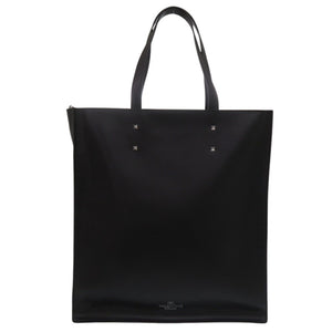 新品同様 ヴァレンティノ ガラヴァーニ VLTN 2way1Y2B0731WJW シルバー金具 レザー ブラック トートバッグ ショルダーバッグ 0517【中古】Valentino Garavani メンズ