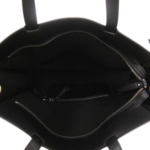 新品同様 ヴァレンティノ ガラヴァーニ VLTN 2way1Y2B0731WJW シルバー金具 レザー ブラック トートバッグ ショルダーバッグ 0517【中古】Valentino Garavani メンズ