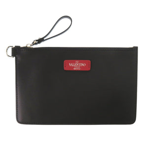 新品同様 ヴァレンティノ ガラヴァーニ VLTN 2way1Y2B0731WJW シルバー金具 レザー ブラック トートバッグ ショルダーバッグ 0517【中古】Valentino Garavani メンズ