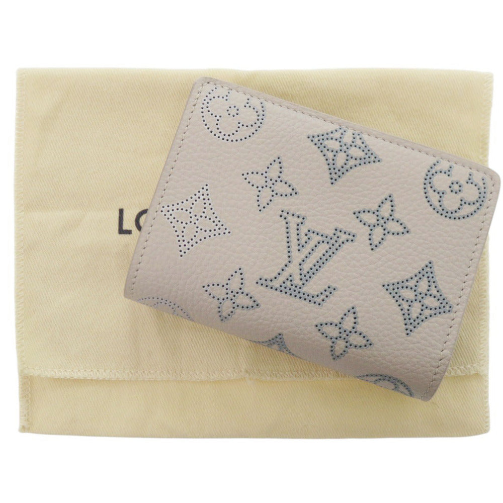 未使用 ルイ ヴィトン ポルトフォイユ クレア フライトモード モノグラムマヒナ M12138 ICタグ ピンク 二つ折り財布LV 0535【中古】LOUIS VUITTON