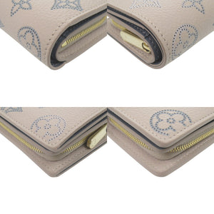 未使用 ルイ ヴィトン ポルトフォイユ クレア フライトモード モノグラムマヒナ M12138 ICタグ ピンク 二つ折り財布LV 0535【中古】LOUIS VUITTON