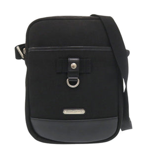 美品 サンローランパリ リビングトン 482777 キャンバス レザー ブラック ショルダーバッグ 黒 0542【中古】SAINT LAURENT PARIS