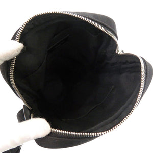 美品 サンローランパリ リビングトン 482777 キャンバス レザー ブラック ショルダーバッグ 黒 0542【中古】SAINT LAURENT PARIS