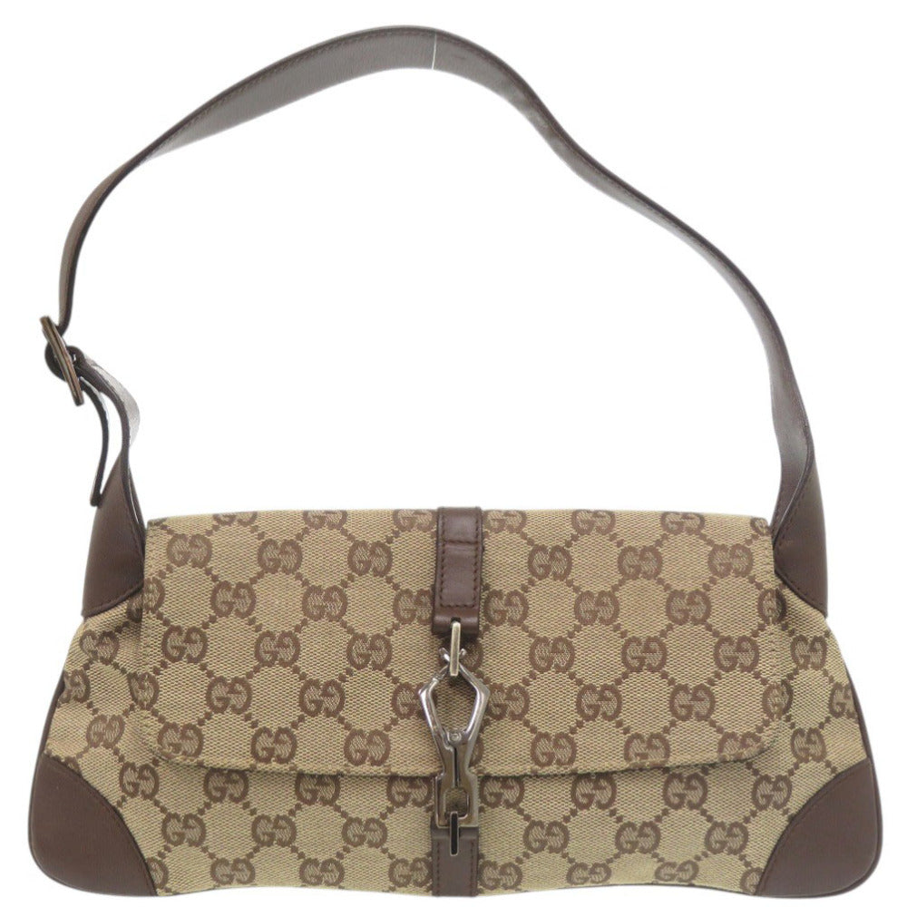 美品 グッチ カンデンスキー ミニバッグ ジャッキー 90667 GGキャンバス ベージュ ハンドバッグ 0551【中古】GUCCI