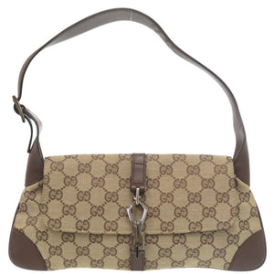 美品 グッチ カンデンスキー ミニバッグ ジャッキー 90667 GGキャンバス ベージュ ハンドバッグ 0551【中古】GUCCI