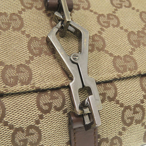 美品 グッチ カンデンスキー ミニバッグ ジャッキー 90667 GGキャンバス ベージュ ハンドバッグ 0551【中古】GUCCI