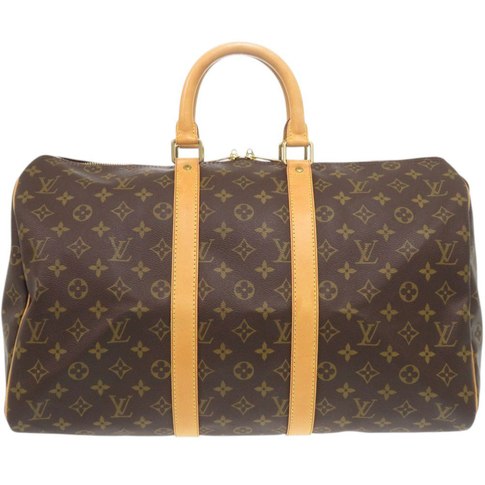 ルイ ヴィトン キーポル45 モノグラム M41428 ボストンバッグ LV 0677【中古】LOUIS VUITTON
