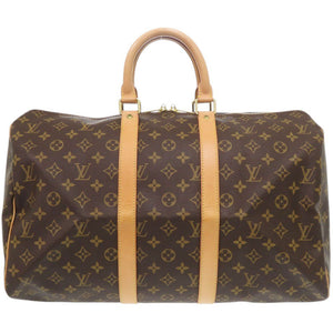ルイ ヴィトン キーポル45 モノグラム M41428 ボストンバッグ LV 0678【中古】LOUIS VUITTON