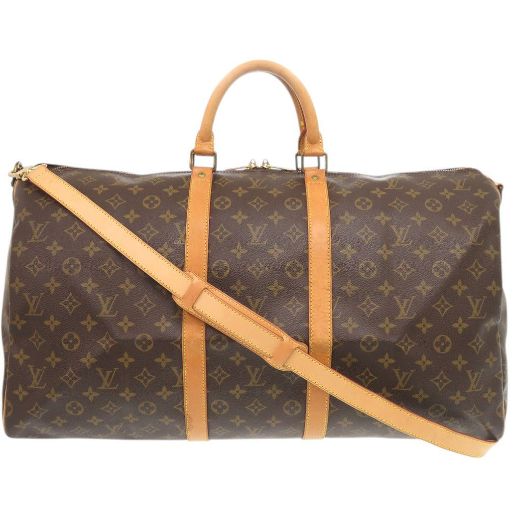 ルイ ヴィトン キーポルバンドリエール55 モノグラム M41414 ボストンバッグ LV 0679【中古】LOUIS VUITTON