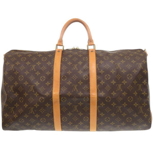 ルイ ヴィトン キーポルバンドリエール55 モノグラム M41414 ボストンバッグ LV 0681【中古】LOUIS VUITTON