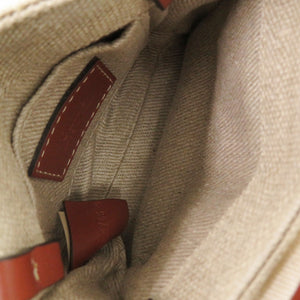 美品 クロエ 2WAY ウッディ ナノ トート CHC22AP235I26 レザー/リネンキャンバス ベージュ ショルダーバッグ 0690【中古】Chloe