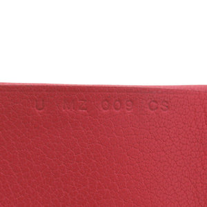 美品 エルメス カルヴィデュオ シェブルミゾル ローズエクストリーム シルバー金具 U刻印(2022年製) コインケース 財布 赤 0697【中古】HERMES