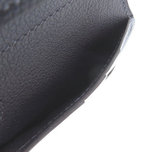 新品同様 エルメス ジップアンゴー Zipengo ヴェルソ 二つ折り財布 コンパクトウォレット エバーカラー ボルドー U刻印 0702【中古】HERMES