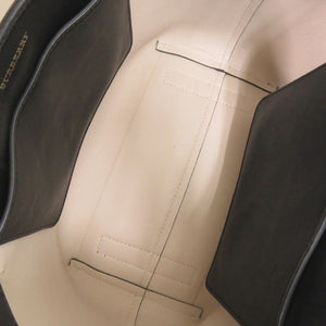 美品 バーバリー 2WAY レザー レッド ハンドバッグ 赤 0720【中古】BURBERRY