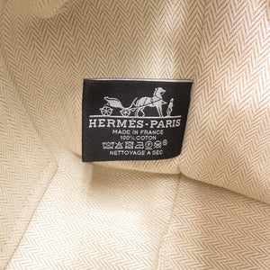 新品同様 エルメス BRIDE A BRAC PM ブリッド ア ブラック Hパヴィヨン H104346M 04 コットン ポリエステル マリン 紺 ハンドバッグ 0725【中古】HERMES