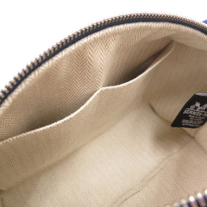 新品同様 エルメス BRIDE A BRAC PM ブリッド ア ブラック Hパヴィヨン H104346M 04 コットン ポリエステル マリン 紺 ハンドバッグ 0725【中古】HERMES