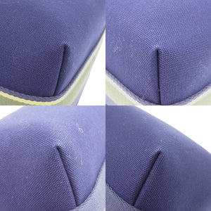 新品同様 エルメス BRIDE A BRAC PM ブリッド ア ブラック Hパヴィヨン H104346M 04 コットン ポリエステル マリン 紺 ハンドバッグ 0725【中古】HERMES