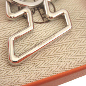 未使用 エルメス Hトゥスピード メタル シルバー キーリング キーホルダー 0741【中古】HERMES