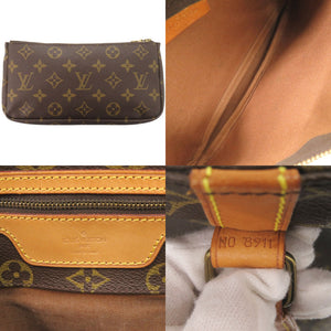 ルイ ヴィトン サックショッピング モノグラム M51110 トートバッグ LV 0745【中古】LOUIS VUITTON