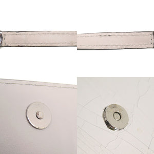 美品 メゾン マルジェラ ブロークンミラー チェーンウォレット SA3UI0018 シルバー金具 レザー シルバー ショルダーバッグ 0760【中古】Maison Margiela