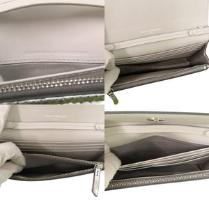 美品 メゾン マルジェラ ブロークンミラー チェーンウォレット SA3UI0018 シルバー金具 レザー シルバー ショルダーバッグ 0760【中古】Maison Margiela