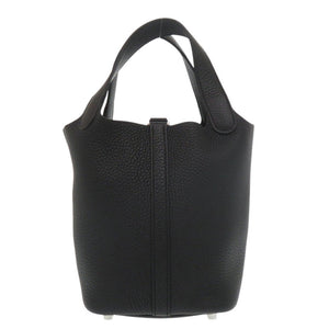 未使用 エルメス ピコタンロックPM トリヨンクレマンス ブラック シルバー金具 U刻印(2022年製) ハンドバッグ 黒 0772【中古】HERMES