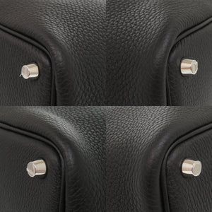 未使用 エルメス ピコタンロックPM トリヨンクレマンス ブラック シルバー金具 U刻印(2022年製) ハンドバッグ 黒 0772【中古】HERMES