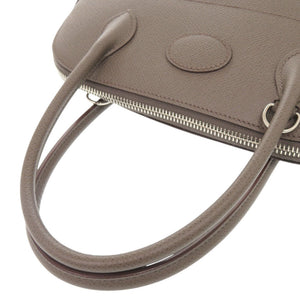 エルメス ボリード27 ヴォーエプソン エタン シルバー金具 A刻印(2017年製) 2WAY ハンドバッグ 0773 【中古】 HERMES