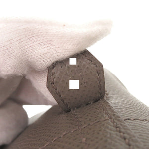 エルメス ボリード27 ヴォーエプソン エタン シルバー金具 A刻印(2017年製) 2WAY ハンドバッグ 0773 【中古】 HERMES