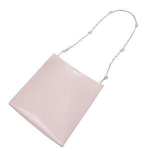 ジルサンダー タングル ミディアム レザー パープル ショルダーバッグ 0787【中古】JIL SANDER