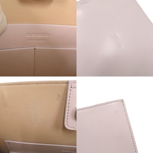 ジルサンダー タングル ミディアム レザー パープル ショルダーバッグ 0787【中古】JIL SANDER