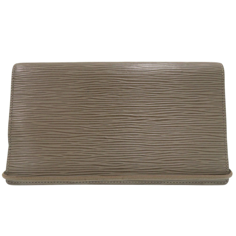 ルイ ヴィトン アジェンダ オリゾンタル 手帳カバー エピレザー グレー MI0081刻印 LV 0795【中古】LOUIS VUITTON