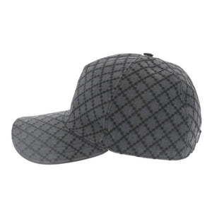 美品 グッチ ディアマンテ サイズXL コットン グレー系 帽子 キャップ 0800【中古】GUCCI