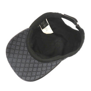 美品 グッチ ディアマンテ サイズXL コットン グレー系 帽子 キャップ 0800【中古】GUCCI