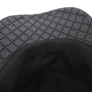 美品 グッチ ディアマンテ サイズXL コットン グレー系 帽子 キャップ 0800【中古】GUCCI