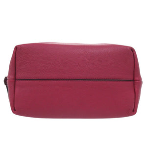 美品 フェンディ 8BN249 レザー ピンク ハンドバッグ 0815【中古】FENDI