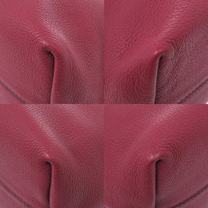 美品 フェンディ 8BN249 レザー ピンク ハンドバッグ 0815【中古】FENDI