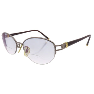 ブルガリ パレンテシ K18YG ハーフリム 242TK 眼鏡 サングラス 18K 750 イエローゴールド 0820【中古】BVLGARI メンズ レディース ユニセックス