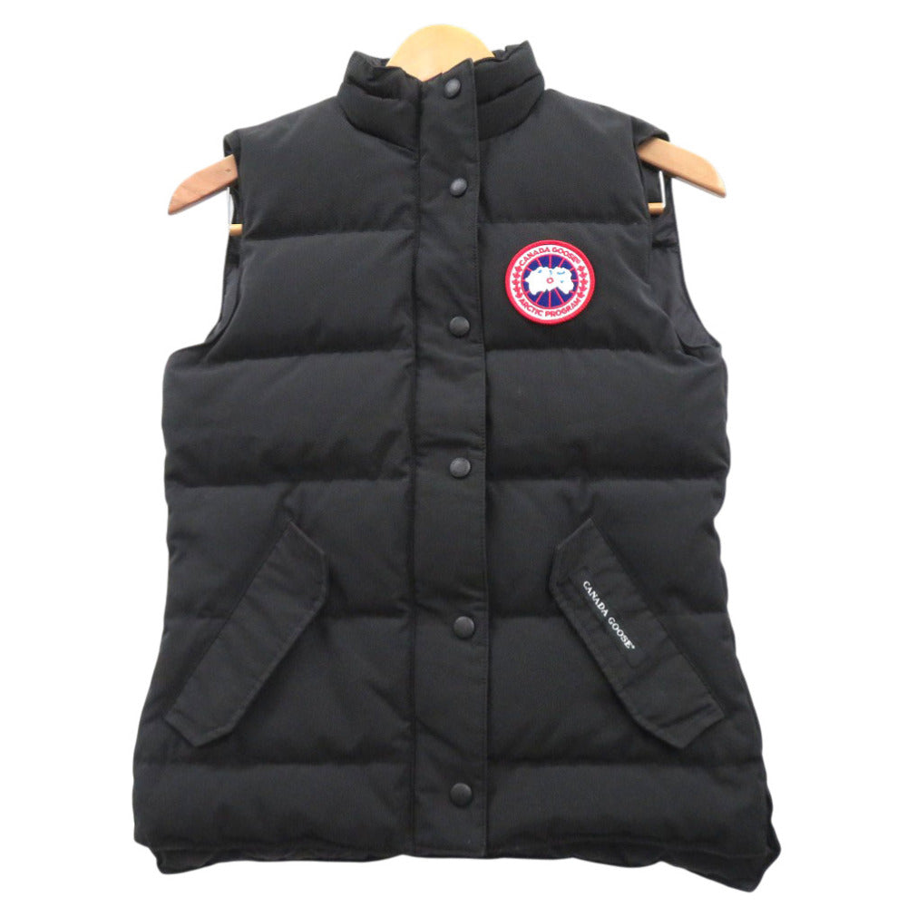 美品 ゴールデングース XOCANGOO33SCA ダウンベスト ダウン フェザー ブラック 0826【中古】GOLDEN GOOSE