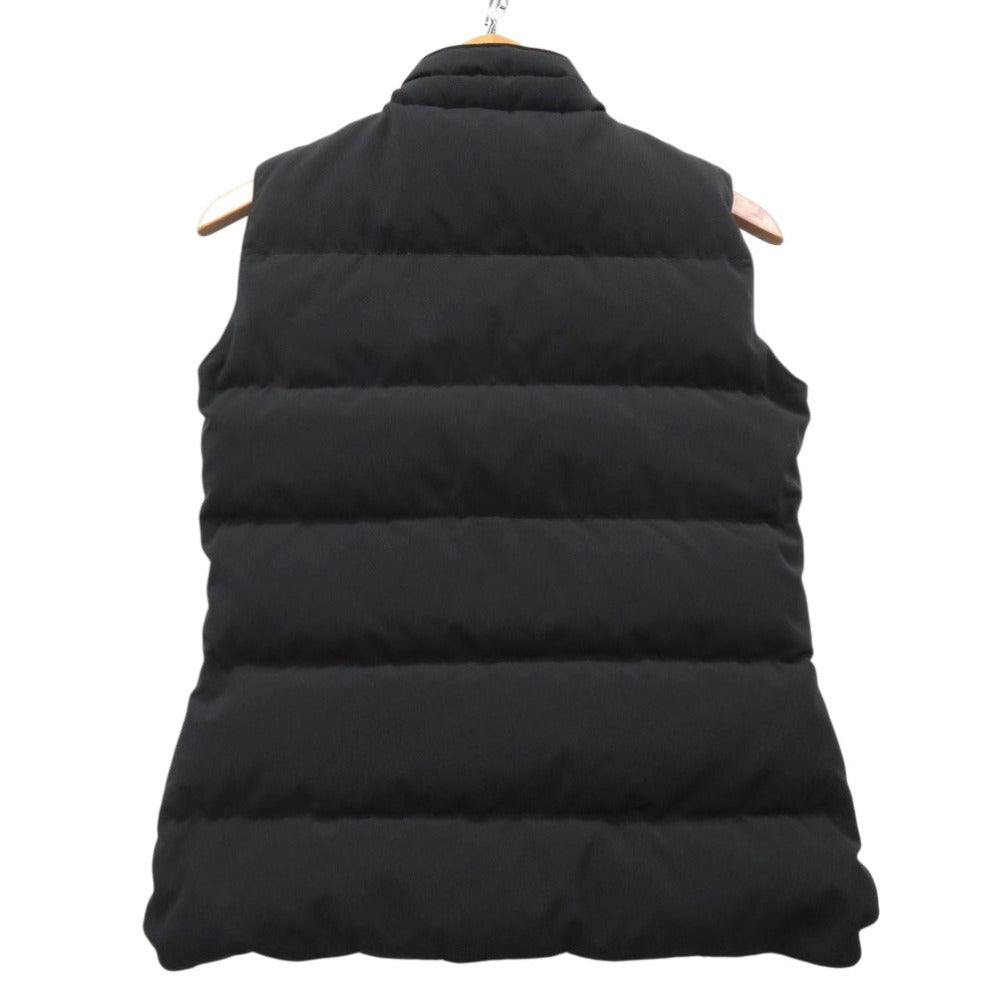 美品 ゴールデングース XOCANGOO33SCA ダウンベスト ダウン フェザー ブラック 0826【中古】GOLDEN GOOSE