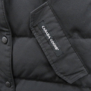 美品 ゴールデングース XOCANGOO33SCA ダウンベスト ダウン フェザー ブラック 0826【中古】GOLDEN GOOSE