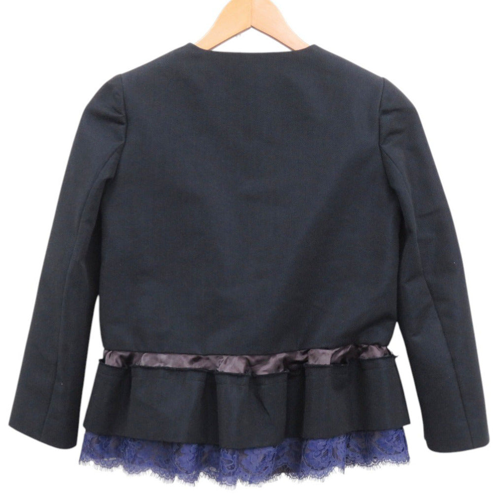 美品 サカイ ウール/コットン ネイビー ジャケット 0827【中古】Sacai