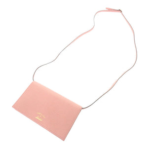 未使用 グッチ スウィング 368231 レザー ピンク ショルダーウォレット ショルダーバッグ 0828【中古】GUCCI