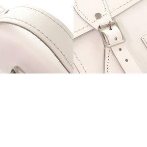 未使用 ザッチェルズ サッチェルバッグ レザー ホワイト 3WAY リュック ショルダーバッグ 白 0838【中古】Zatchels