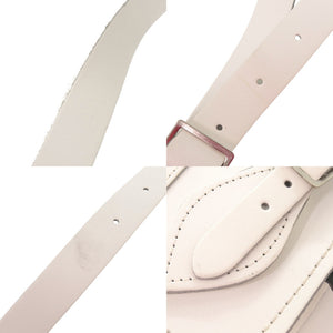 未使用 ザッチェルズ サッチェルバッグ レザー ホワイト 3WAY リュック ショルダーバッグ 白 0838【中古】Zatchels