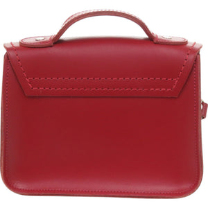 未使用品 ザッチェルズ マイクロサッチェル レザー レッド 赤 ショルダーバッグ 0839【中古】Zatchels